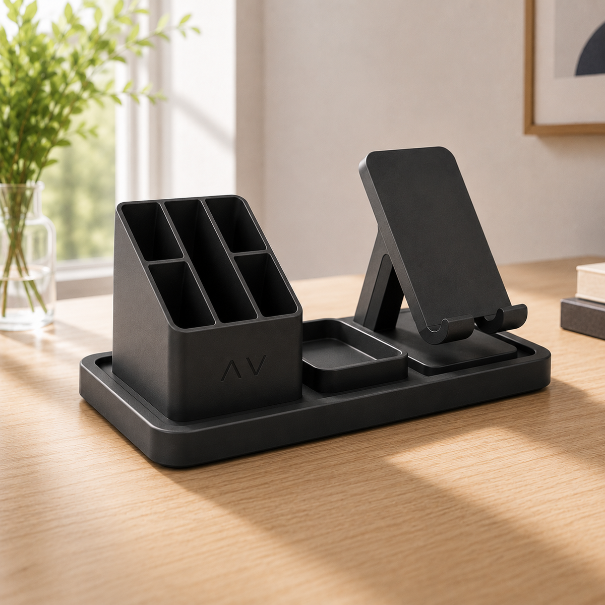 Organizador de Mesa Modular Magnético